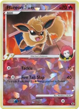 Flareon E4 Cracked Ice Pokemon card from Miscellaneous Promos