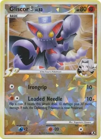 Gliscor E4 Cracked Ice Pokemon card from Miscellaneous Promos