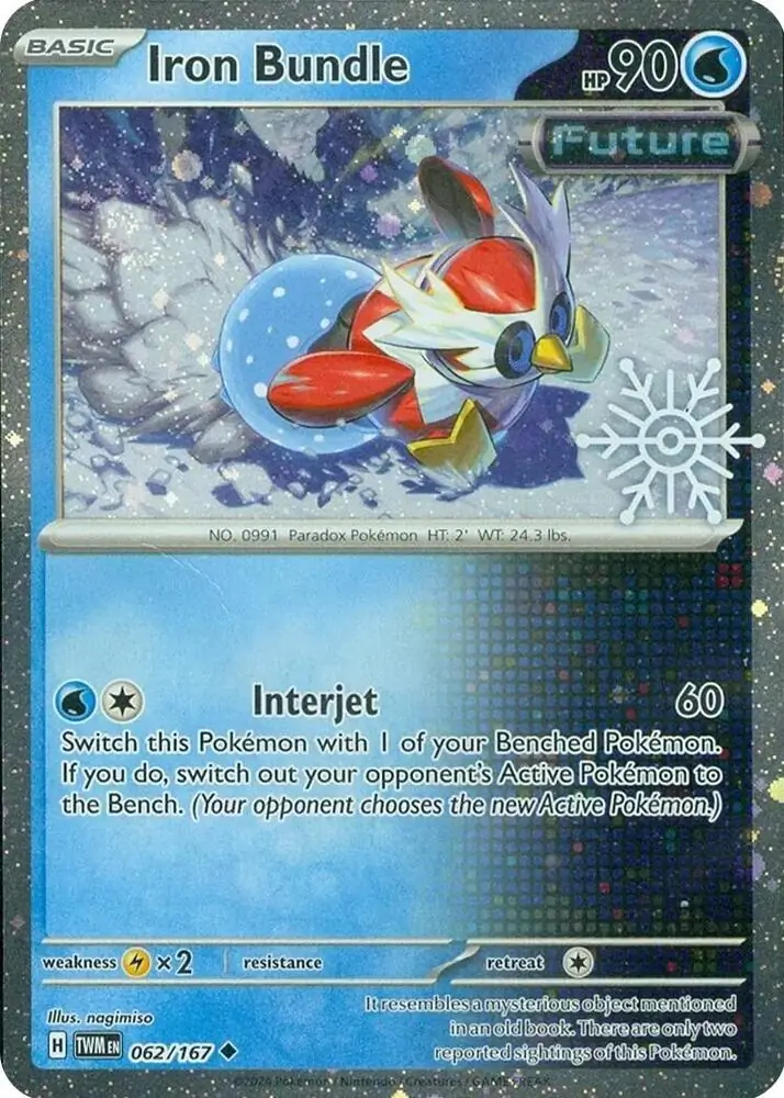 Iron Bundle Holiday Calendar Pokemon card from Miscellaneous Promos