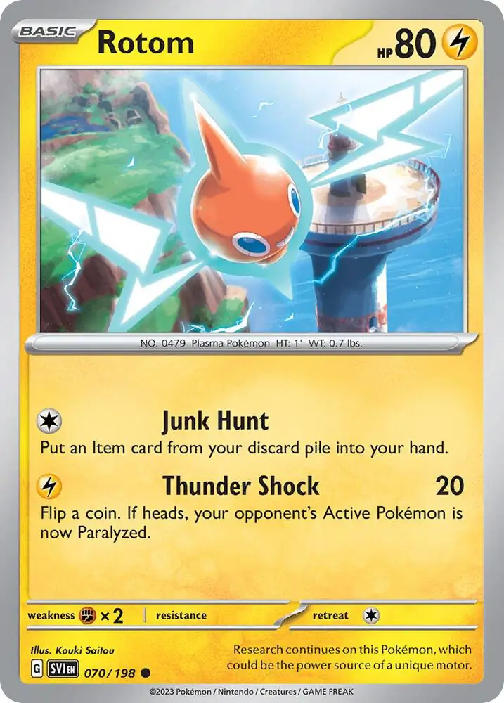 Rotom Cosmos Holo