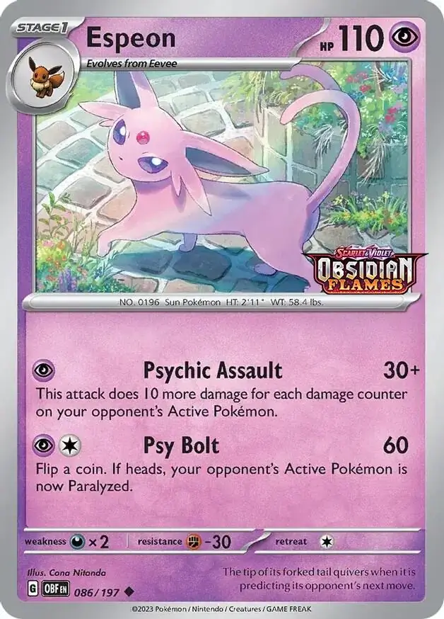 Espeon Best Buy Pokemon card from Miscellaneous Promos