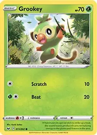 Grookey Premium Collection Promo Pokemon card from Miscellaneous Promos