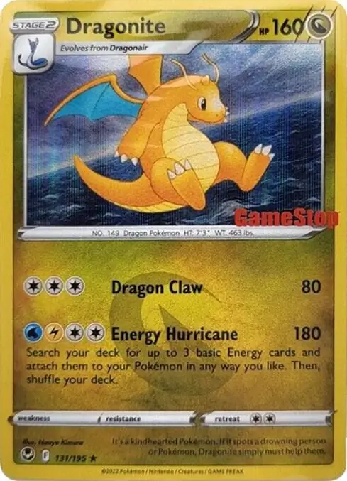 Dragonite Gamestop Pokemon card from Miscellaneous Promos
