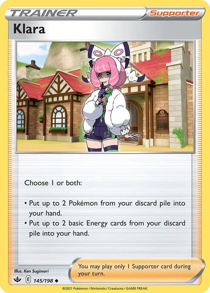 Klara Cosmos Holo Pokemon card from Miscellaneous Promos