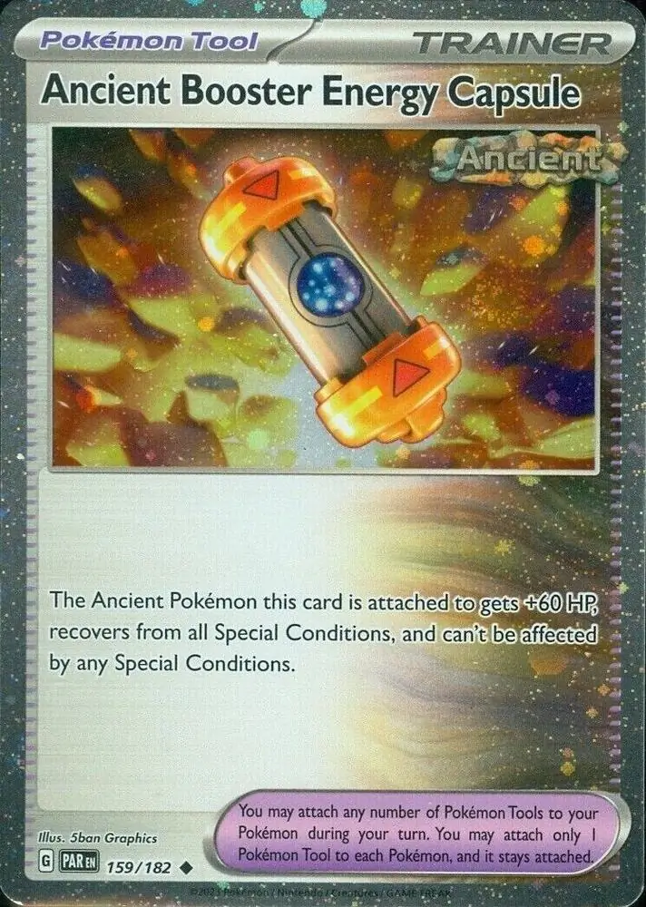 Ancient Booster Energy Capsule Pokemon card from Miscellaneous Promos