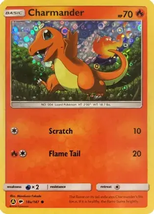 Charmander General Mills Pokemon card from Miscellaneous Promos