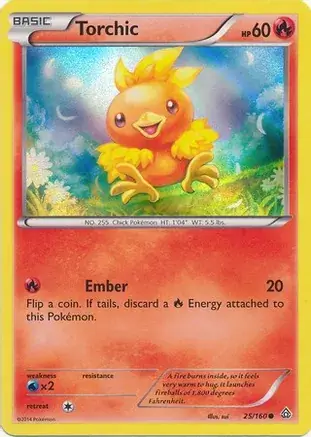 Torchic Holo Promo Pokemon card from Miscellaneous Promos