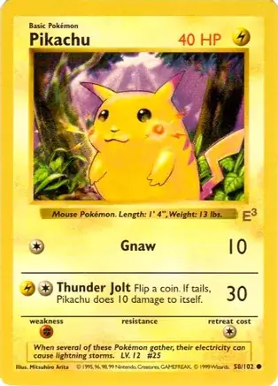 Pikachu E3 Promo Red Cheeks Pokemon card from Miscellaneous Promos