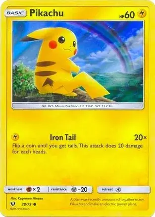 Pikachu General Mills Pokemon card from Miscellaneous Promos