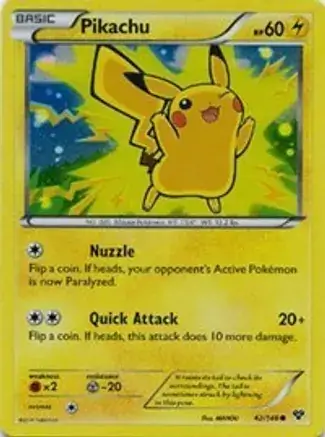Pikachu 2014 Movie Promo Pokemon card from Miscellaneous Promos