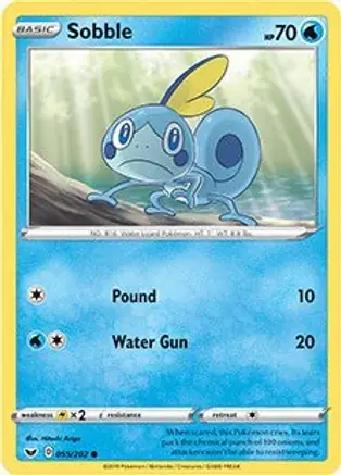 Sobble Premium Collection Pokemon card from Miscellaneous Promos