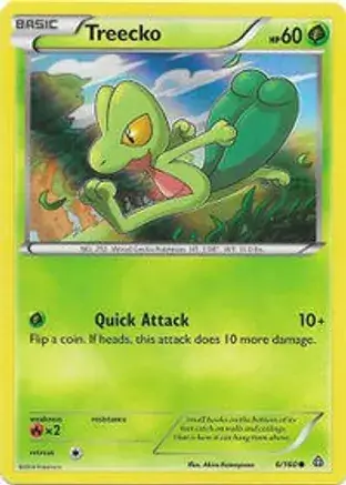 Treecko Promo Holo Pokemon card from Miscellaneous Promos