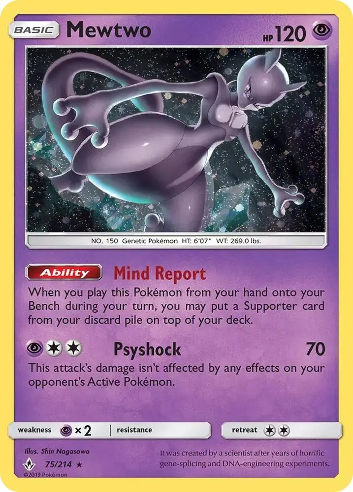 Mewtwo Costco Pokemon card from Miscellaneous Promos