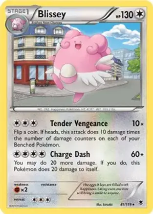 Blissey Cosmos Holo Pokemon card from Miscellaneous Promos