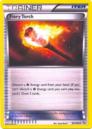 Fiery Torch Holo
