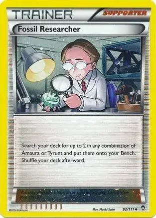 Fossil Researcher Cosmos Holo Pokemon card from Miscellaneous Promos