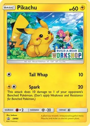 Pikachu Build-A-Bear