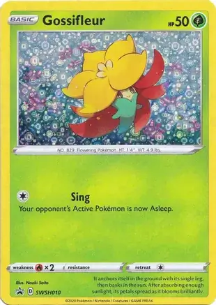Gossifleur General Mills Pokemon card from Miscellaneous Promos