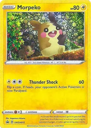 Morpeko General Mills Pokemon card from Miscellaneous Promos