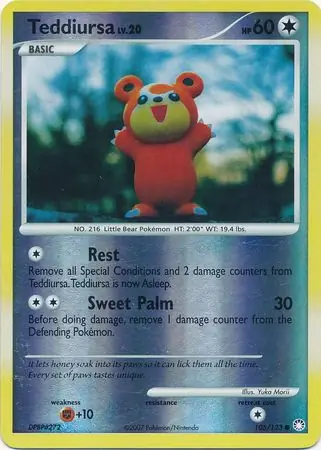 Teddiursa Reverse Holo