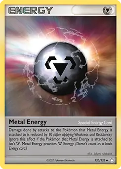 Metal Energy Pokemon card from Mysterious Treasures