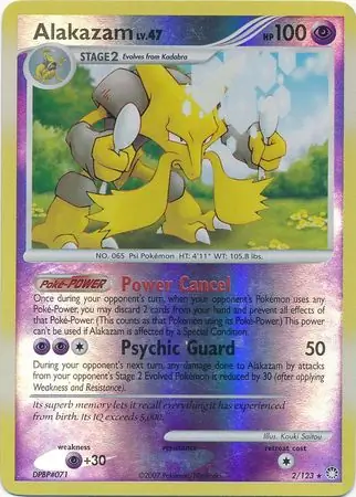 Alakazam Reverse Holo