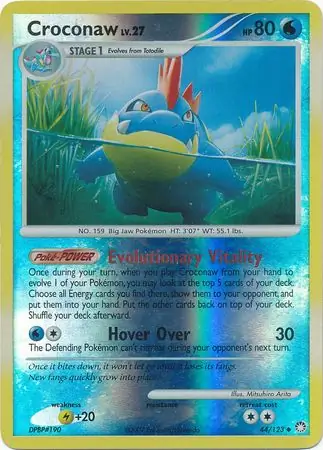 Croconaw Reverse Holo