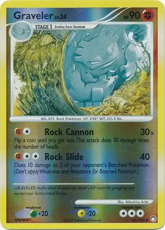 Graveler Reverse Holo