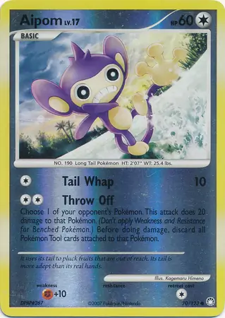 Aipom Reverse Holo