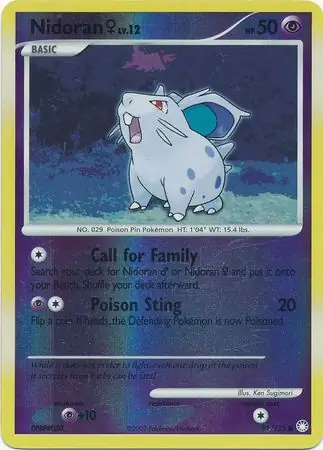Nidoran F Reverse Holo