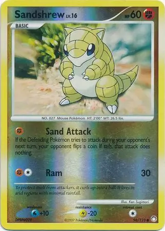 Sandshrew Reverse Holo