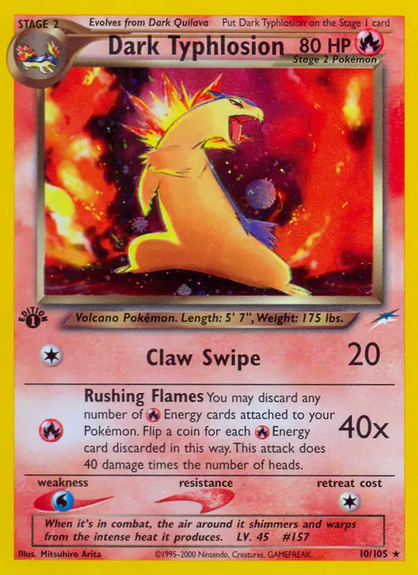 Dark Typhlosion Holo