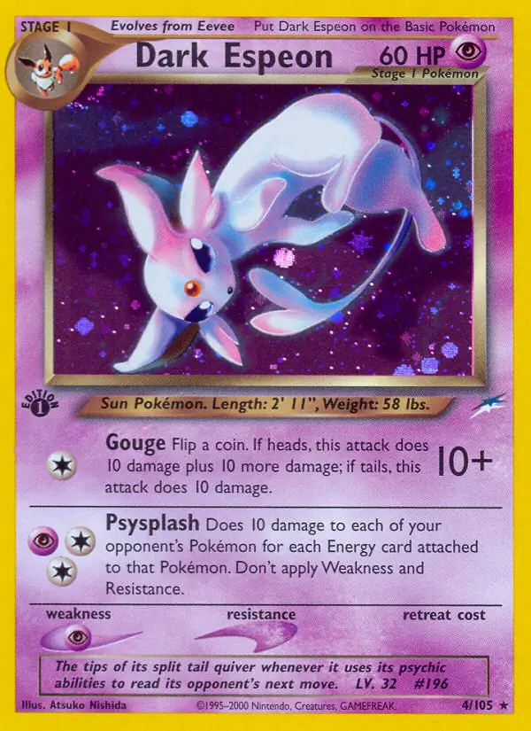 Dark Espeon Holo