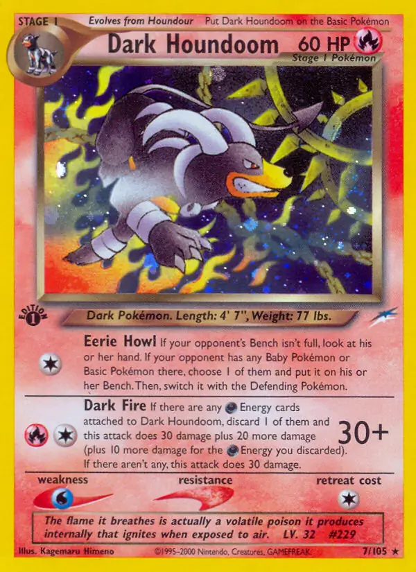 Dark Houndoom Holo