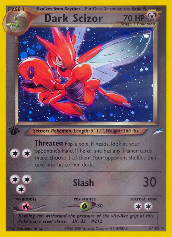 Dark Scizor Holo