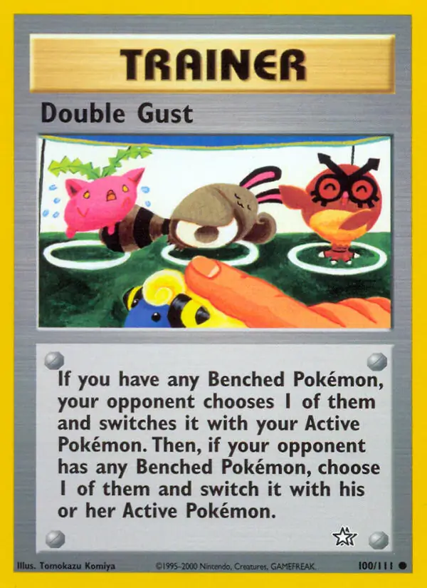 Double Gust Pokemon card from Neo Genesis