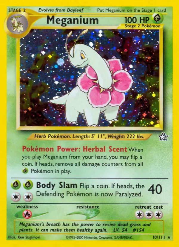 Meganium Holo