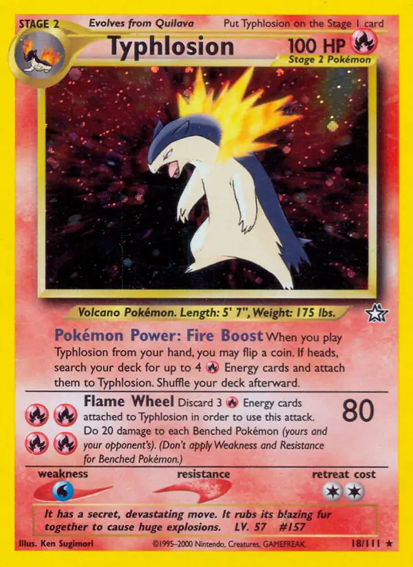 Typhlosion Holo