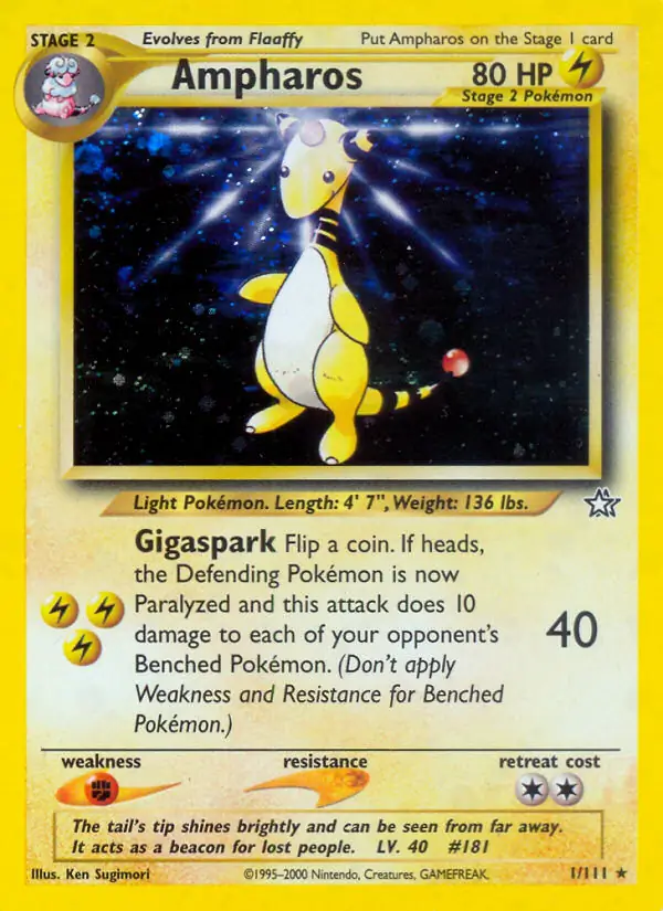 Ampharos Holo