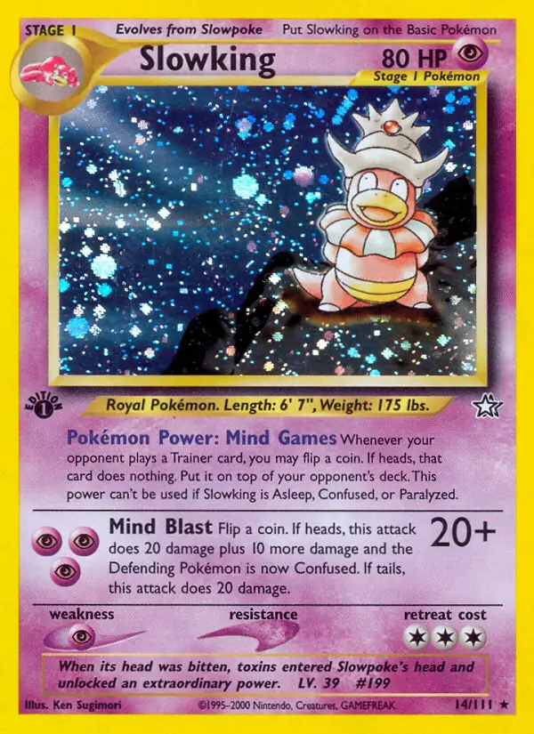 Slowking Holo