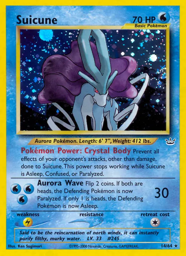 Suicune Holo