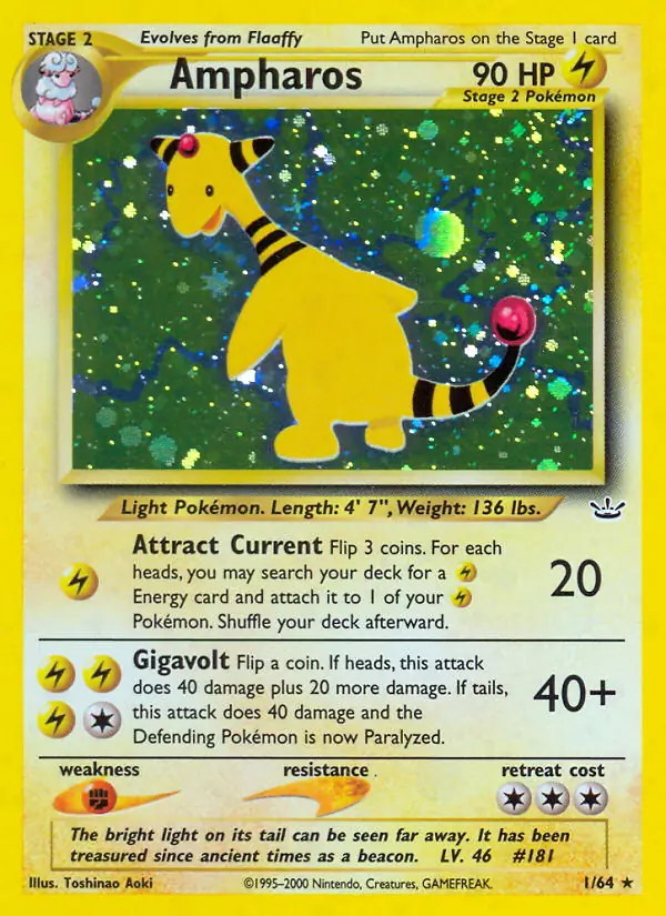 Ampharos Holo