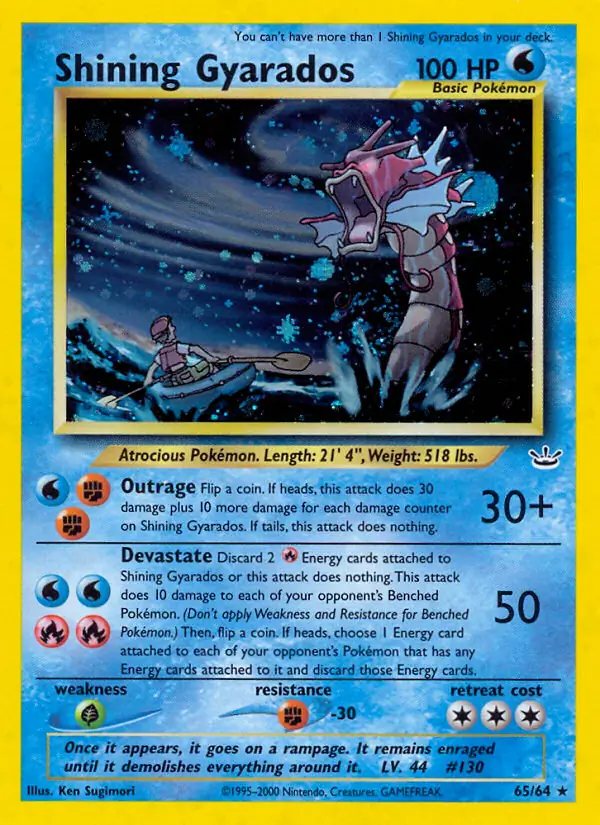 Shining Gyarados Secret