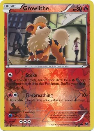 Growlithe Reverse Holo