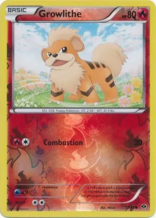 Growlithe Reverse Holo