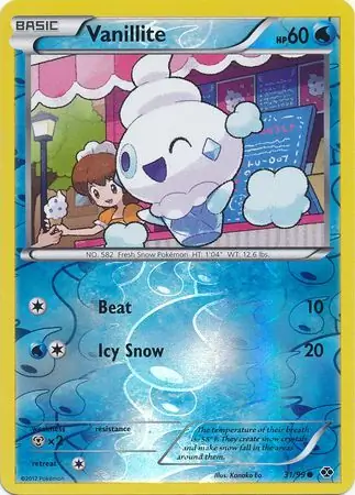 Vanillite Reverse Holo