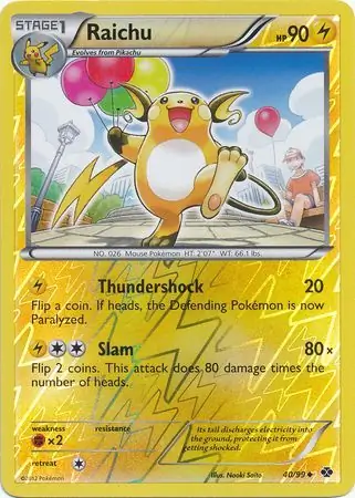 Raichu Reverse Holo