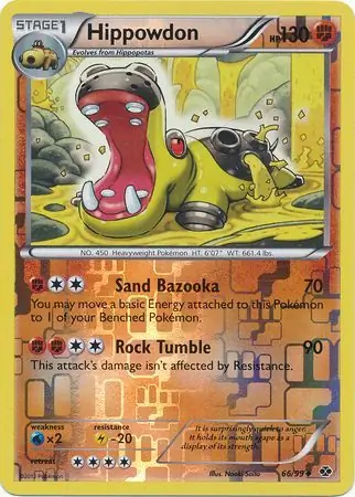 Hippowdon Reverse Holo