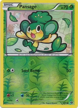 Pansage Reverse Holo