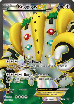 Full Art Regigigas EX